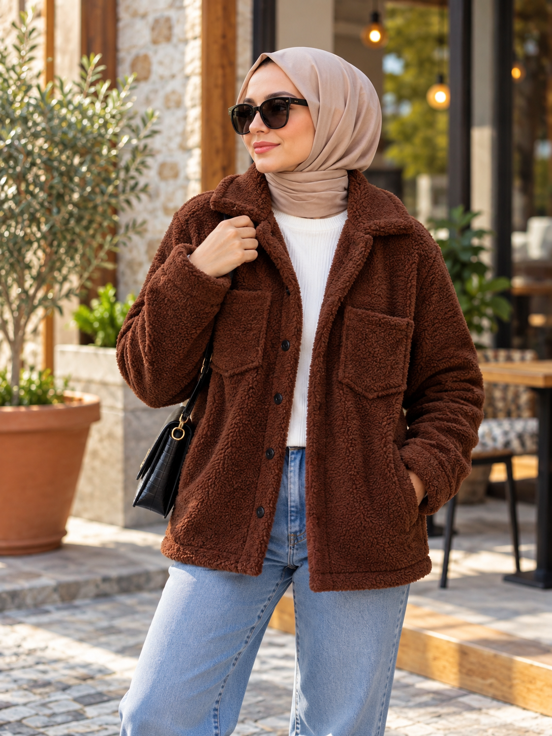 Acı Kahve Oversize PELUŞ