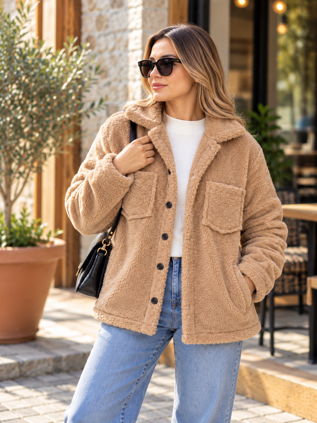 Kahve Oversize PELUŞ